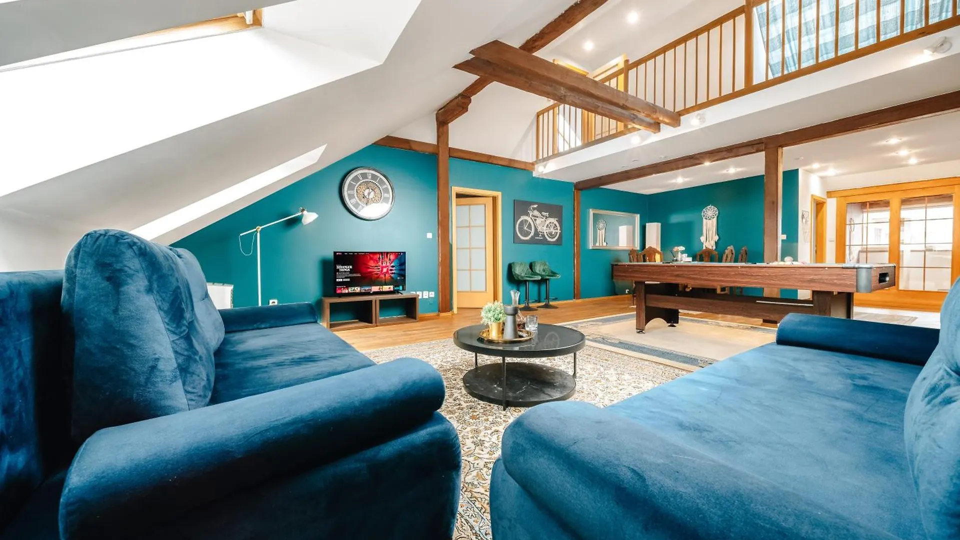 5Bd Duplex - Billiard - Home Cinema - Central Prag 0*,  Tschechische Republik